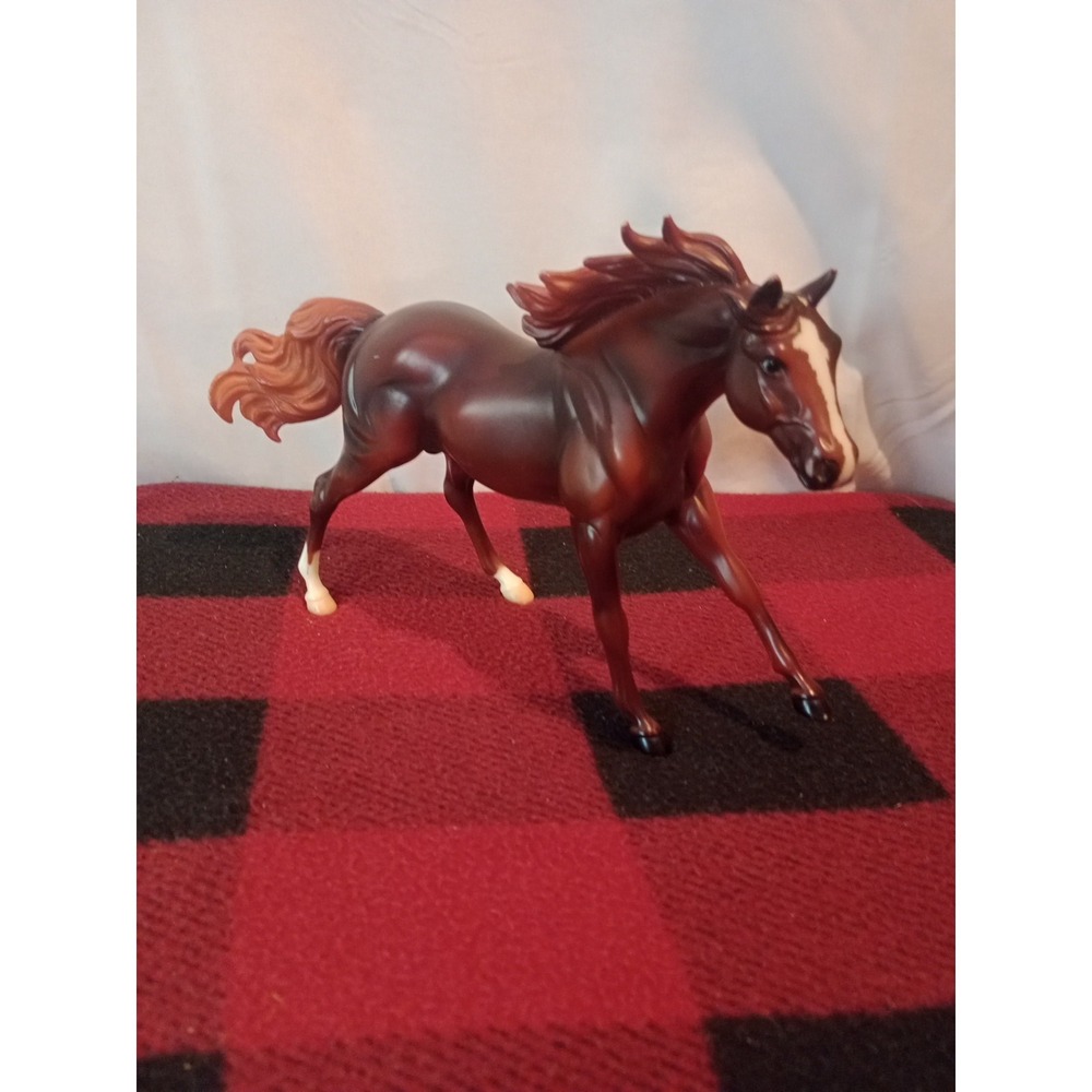 VINTAGE Breyer Horse American Quarter Horse Stallion Liver Chestnut 665 2006